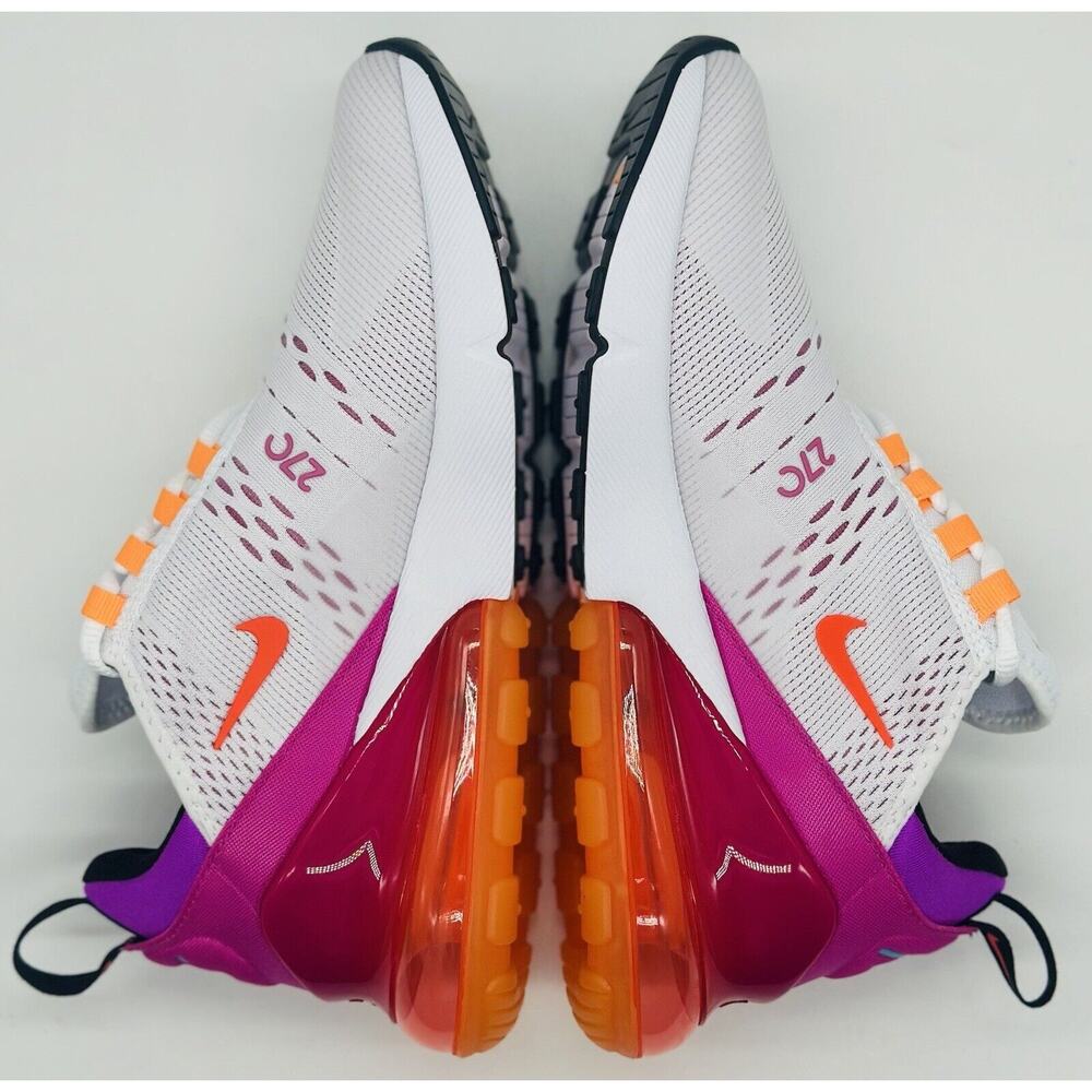 Gently used Nike Air Max 270 Fuchsia Dream Crimson White FD0824-100 Size 7.5 - Picture 6 of 7